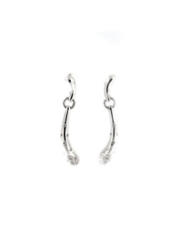 White gold diamond earrings BBBR04-04-02