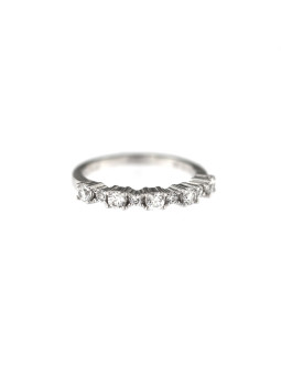 White gold zirconia ring DBAM04-02