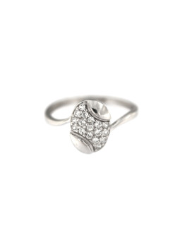 White gold zirconia ring DBC01-04