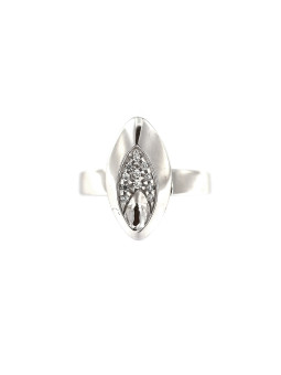 White gold zirconia ring DBC01-05