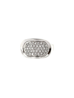 White gold zirconia ring DBC03-03