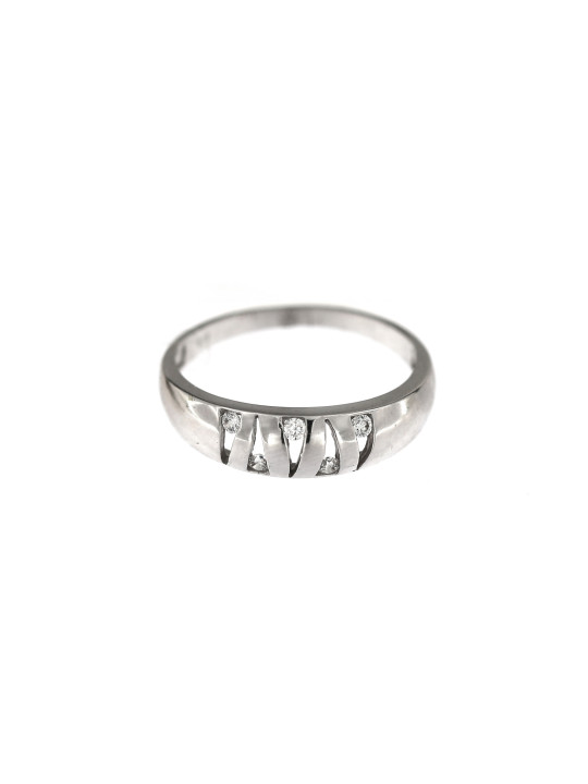 White gold zirconia ring DBC03-05