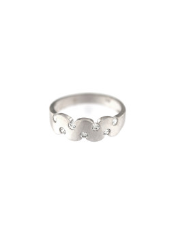 White gold zirconia ring DBC03-06