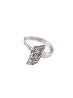 White gold zirconia ring DBC05-01