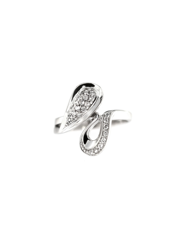 White gold zirconia ring DBC05-05