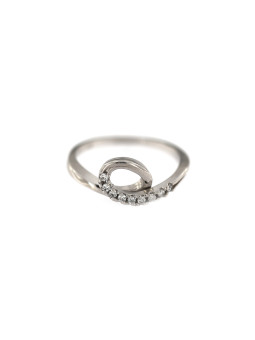 White gold zirconia ring DBC08-02