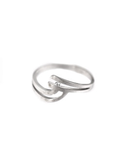 White gold zirconia ring DBC09-01