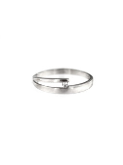 White gold zirconia ring DBC09-03