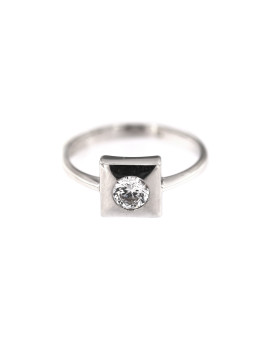 White gold zirconia ring DBC10-01