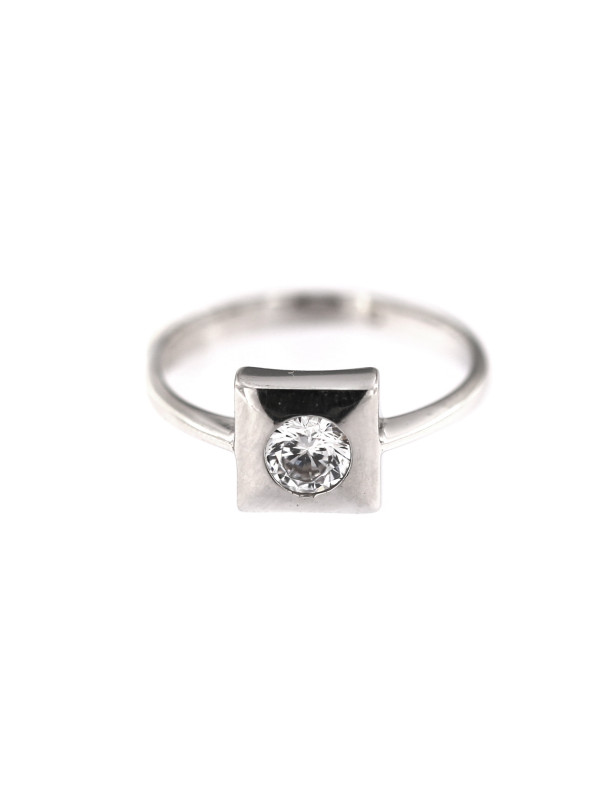 White gold zirconia ring DBC10-01