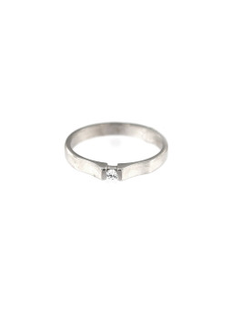 White gold zirconia ring DBL01-04