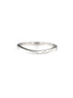 White gold zirconia ring DBL01-06 