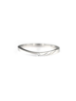White gold zirconia ring DBL01-06