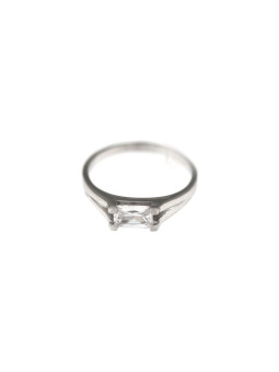 White gold zirconia ring DBL03-01