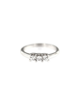 White gold zirconia ring DBT01-01