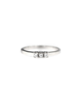 White gold zirconia ring DBT01-05