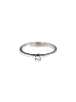 White gold engagement ring DBS01-01-17