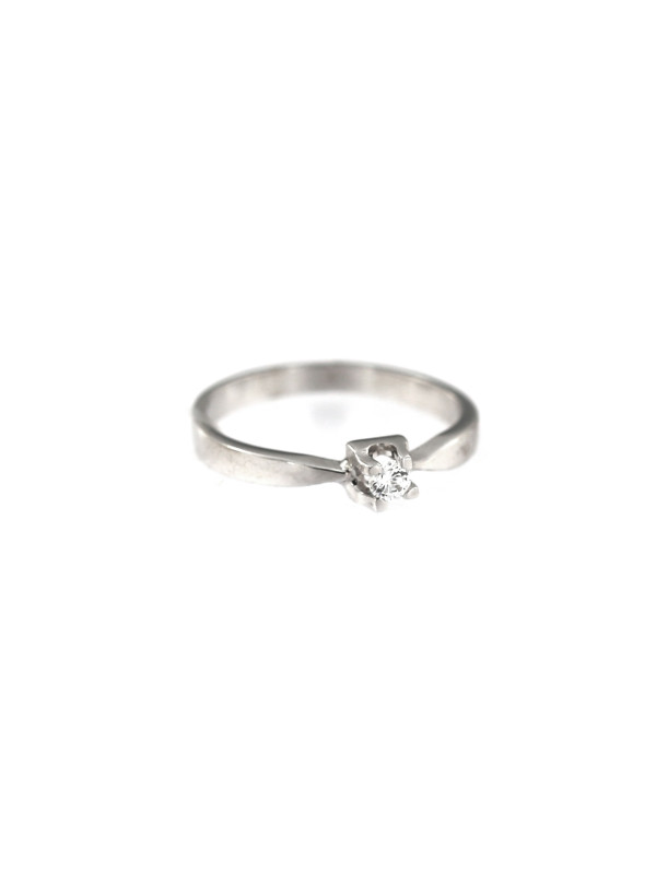 White gold engagement ring DBS01-01-23