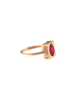 Rose gold zirconia ring DRA05-07