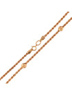 Rose gold chain CRLHRPB-2.00MM 