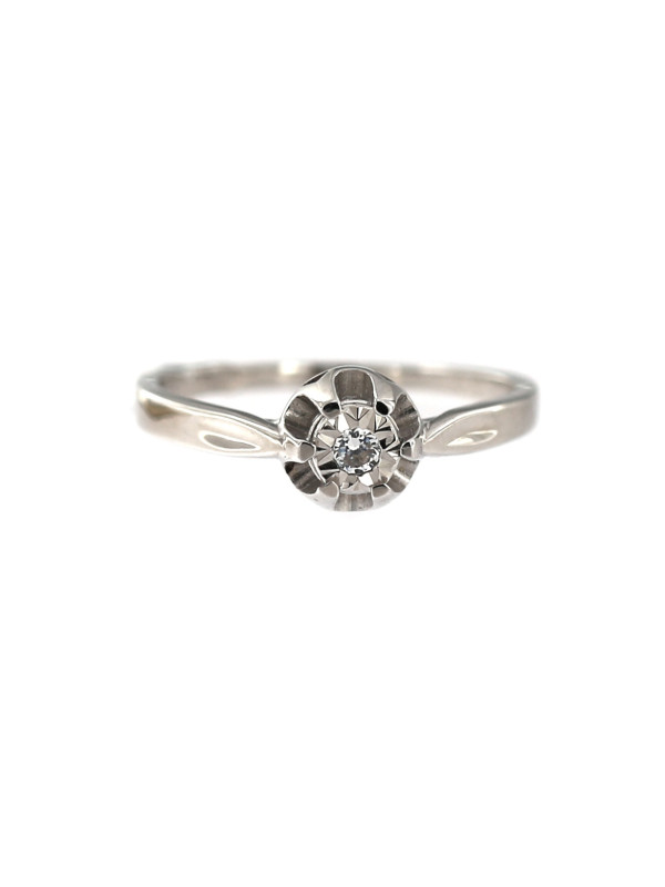 White gold engagement ring DBS01-08-05