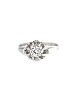 White gold engagement ring DBS01-08-04