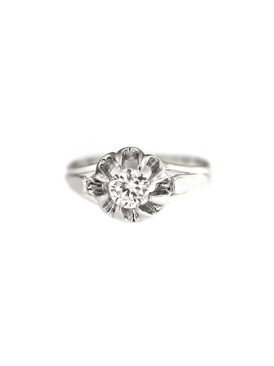 White gold engagement ring DBS01-08-04
