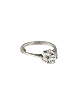 White gold engagement ring DBS01-08-03
