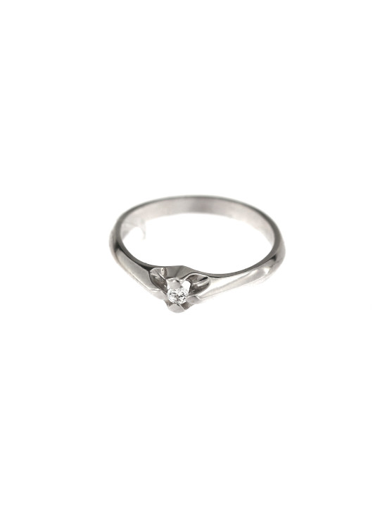 White gold engagement ring DBS01-08-09