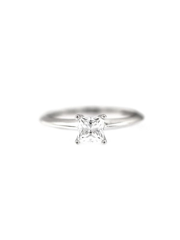 White gold engagement ring DBS01-09-09