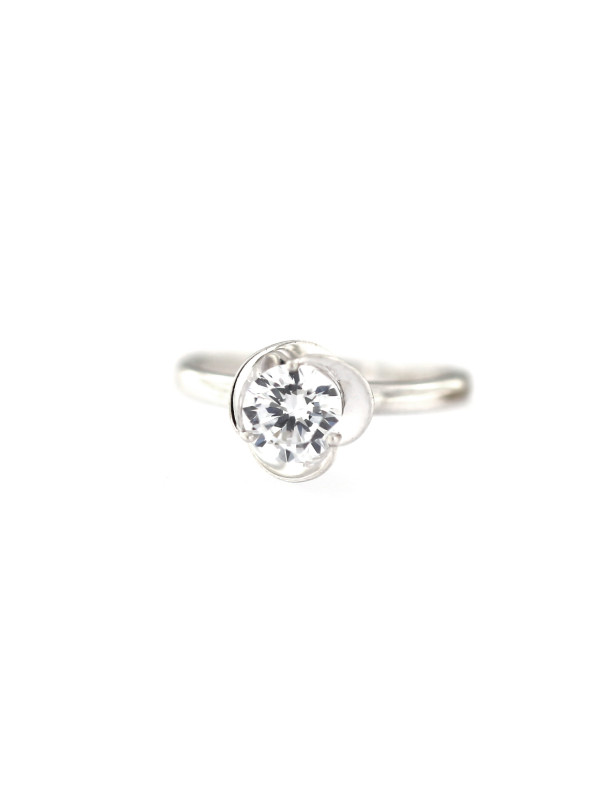 White gold engagement ring DBS01-12-04