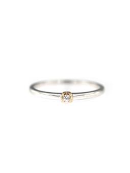 White gold engagement ring DBS01-07-02