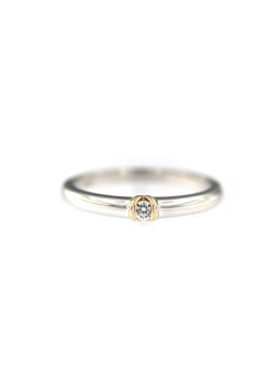 White gold engagement ring DBS01-07-01
