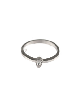 White gold engagement ring DBS01-06-18