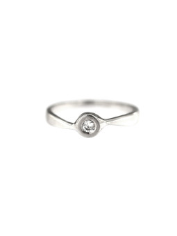 White gold engagement ring DBS01-06-07