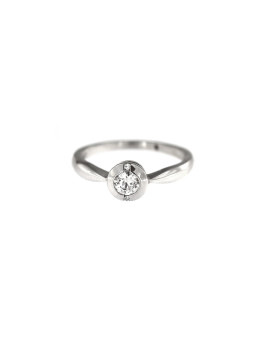 White gold engagement ring DBS01-06-06