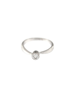 White gold engagement ring DBS01-06-03