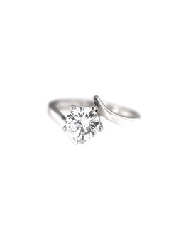 White gold engagement ring DBS01-04-02