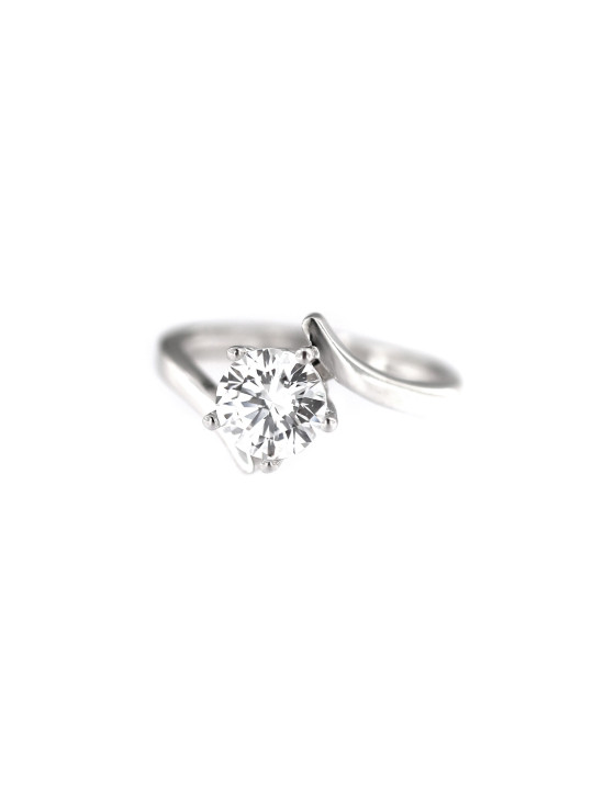 White gold engagement ring DBS01-04-02