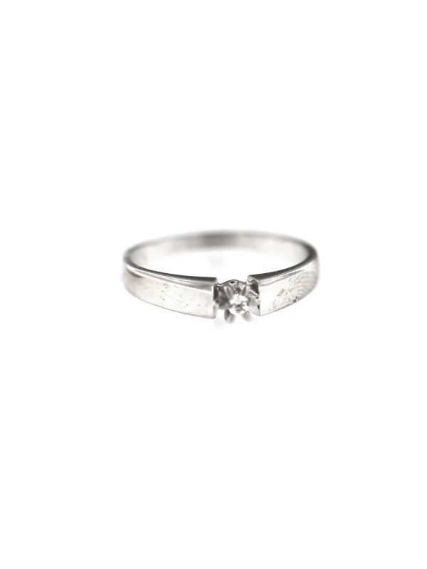 White gold engagement ring DBS01-03-18