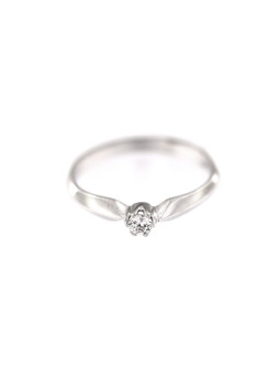 White gold engagement ring DBS01-03-11