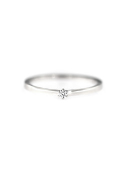 White gold engagement ring DBS01-03-07