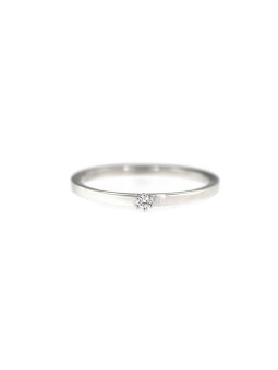 White gold engagement ring DBS01-03-06