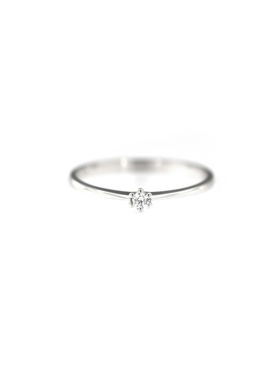 White gold engagement ring DBS01-03-03