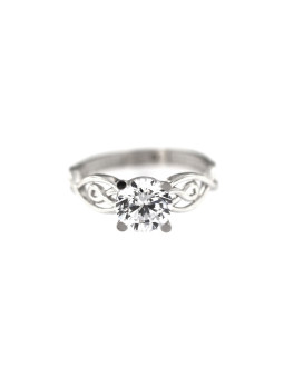 White gold engagement ring DBS01-02-17