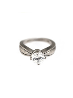 White gold engagement ring DBS01-02-10