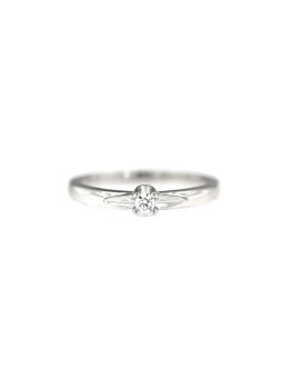 White gold engagement ring DBS01-01-36