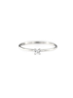White gold engagement ring DBS01-01-05