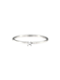 White gold engagement ring DBS01-01-15