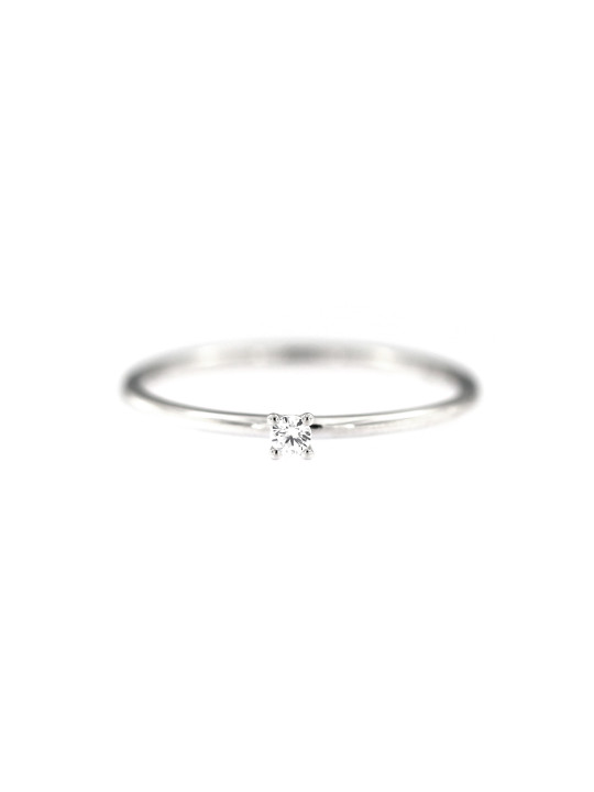 White gold engagement ring DBS01-01-15